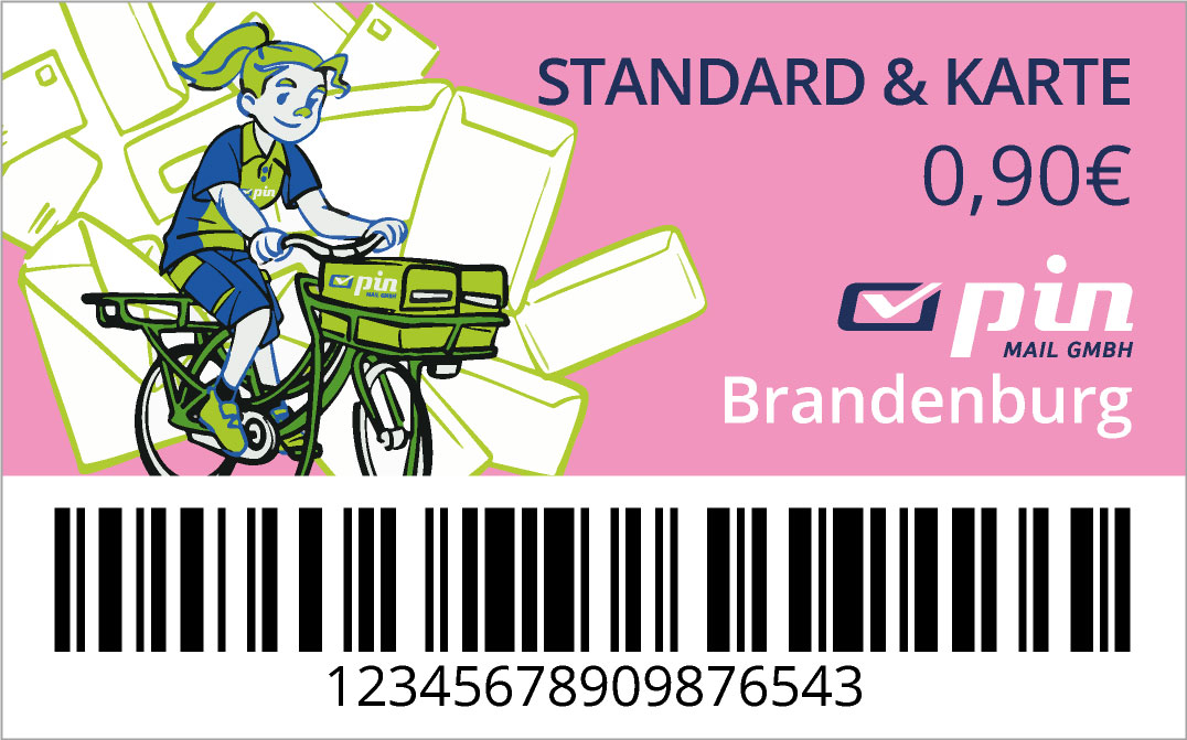 Briefmarke Standard & Karte 0,90€